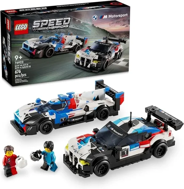 لگو سرعت 76922 BMW M4 GT3 & BMW M Hybrid V8