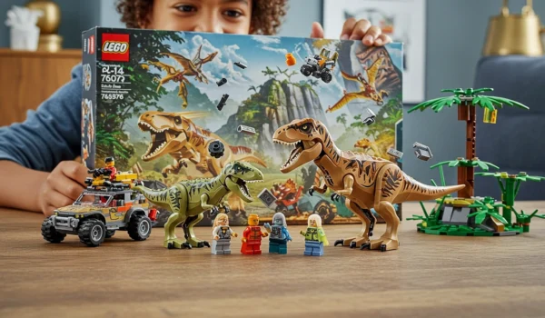 آنباکس لگو 76976 ژوراسیک