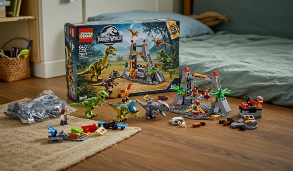 آنباکس لگو ژوراسیک 76973