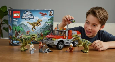 آنباکس لگو ژوراسیک